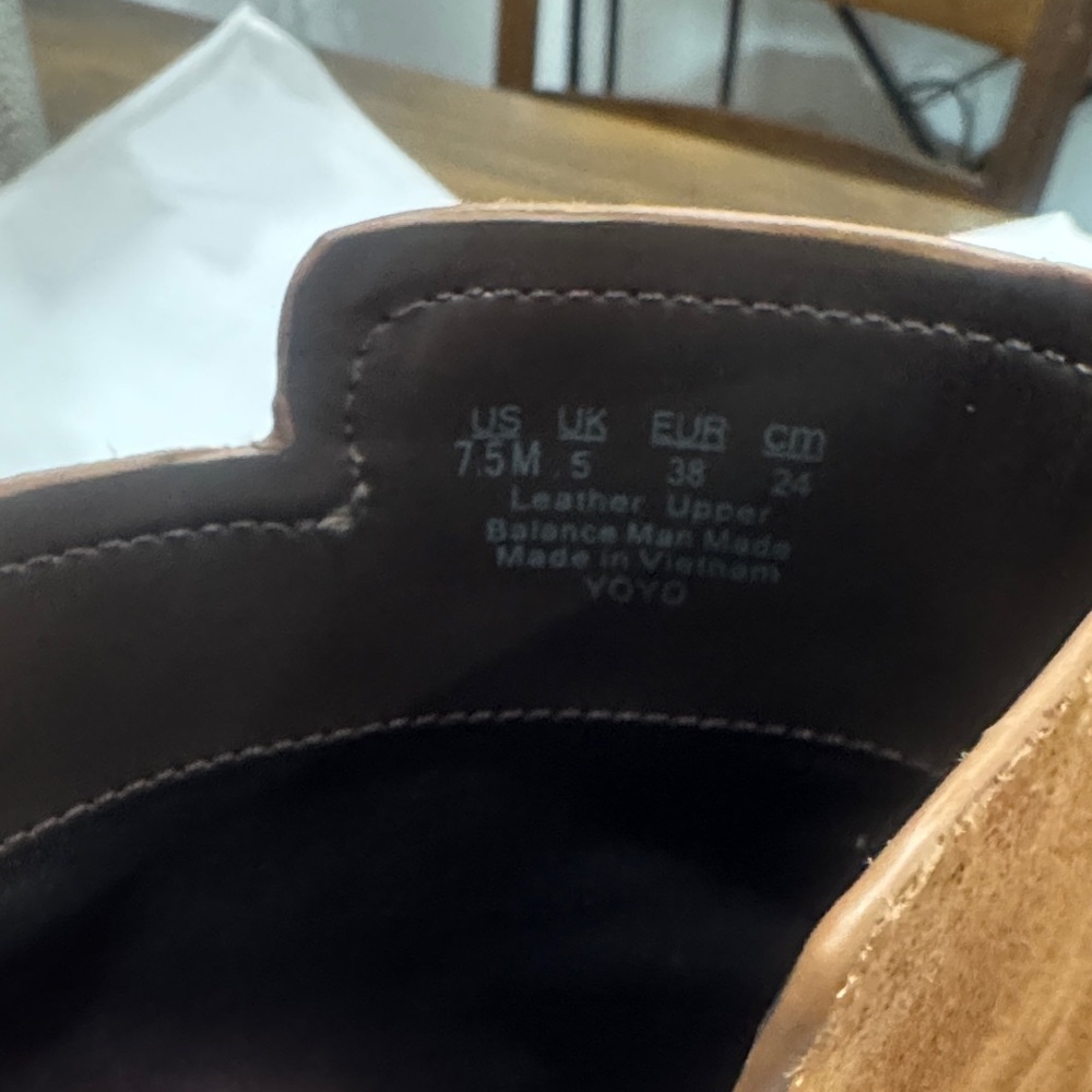 Brown Suede Ankle Boots - Picture 7 of 11